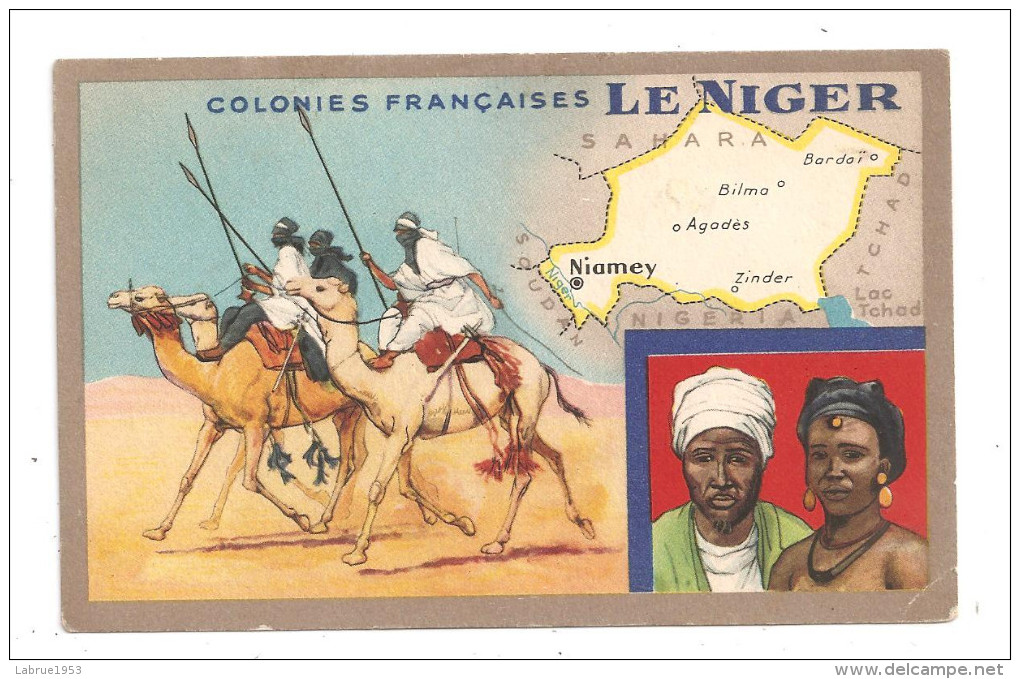 Le Niger--Colonies Françaises--Produits Du Lion Noir--(A.6017) - Nigeria