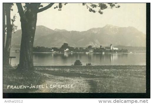 Fraueninsel Chiemsee Häuser Inselpartie Um 1930 - Chiemgauer Alpen