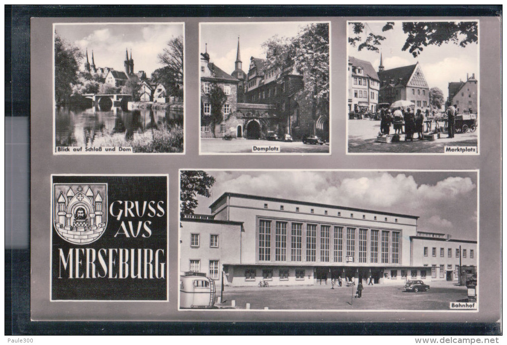 Merseburg - Mehrbildkarte - DDR - Merseburg