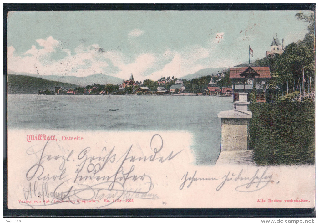 Millstatt Am See - Ostseite - Panorama - 1903 - Millstatt