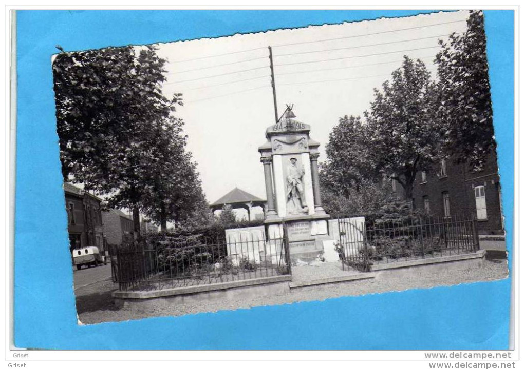 MERICOURT S LENS-la Place Du Monument Aux Morts--a Voyagé Années 60-"oblitération Linéaire " - Wissant