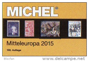 MICHEL Europa Band 1 Katalog 2015 Neu 66€ Mitteleuropa Mit Austria Schweiz UNO Wien CZ CSR Ungarn Liechtenstein Slowakei - Crónicas & Anuarios