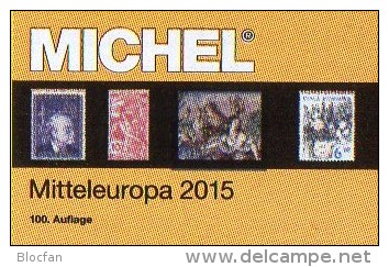 MICHEL Europa Band 1 Katalog 2015 Neu 66€ Mitteleuropa Mit Austria Schweiz UNO Wien CZ CSR Ungarn Liechtenstein Slowakei - Duits