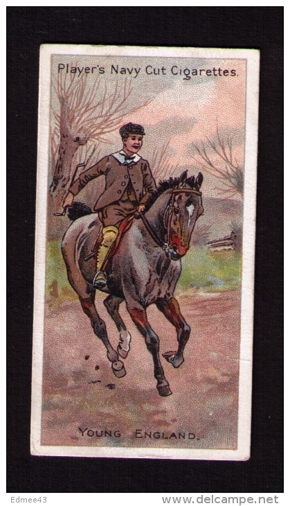 Petite Image (trade Card) Cigarettes John Player, « Riders Of The World » (cavaliers), N° 30, Angleterre, équitation - Player's