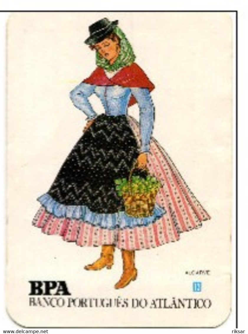 CALENDRIER 1984(BANQUE PORTUGAL) - Petit Format : 1981-90