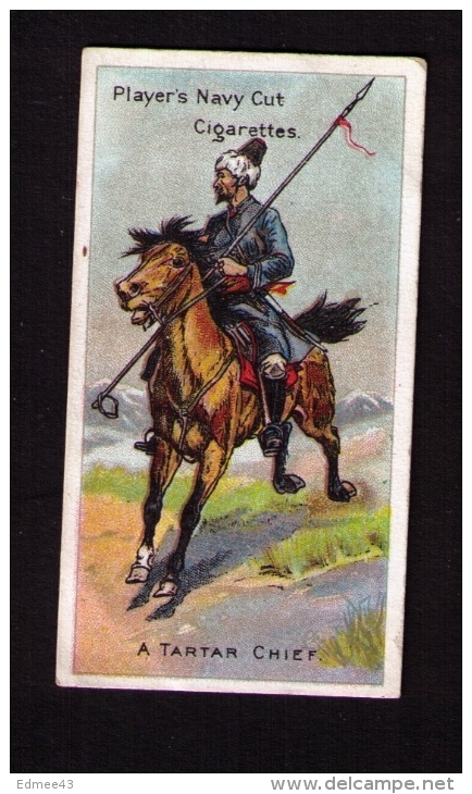 Petite Image (trade Card) Cigarettes John Player, « Riders Of The World » (cavaliers), N°24, Chef Tartare - Player's