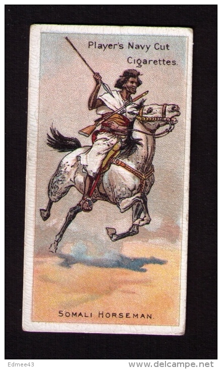 Petite Image (trade Card) Cigarettes John Player, « Riders Of The World » (cavaliers), N° 21, Somalie - Player's