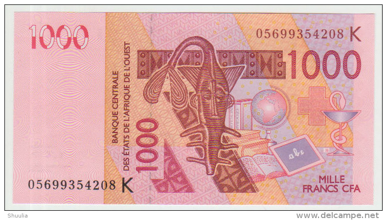 West African States 1000 Francs 2005 Pick 715K UNC - West-Afrikaanse Staten