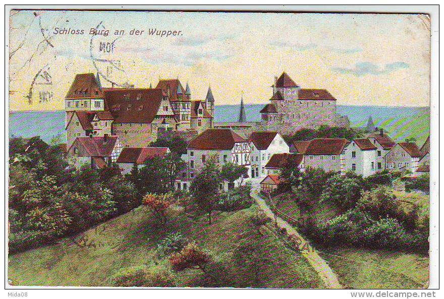 SCHLOSS BURG AN DER WUPPER .Editions OTTMAR ZIEHER MÜNCHEN - Solingen