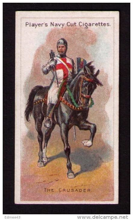 Petite Image (trade Card) Cigarettes John Player, « Riders Of The World » (cavaliers), N° 18, Croisé, Croisade - Player's