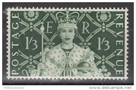 Great Britain   Scott No. 315     Mnh   Year  1953 - Unused Stamps