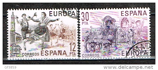 ESPAGNE /Oblitérés/Used/1981 - Europa / Folklore - 1981