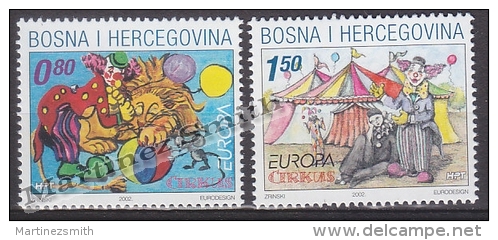 Bosnia Herzegovina - Mostar - Croatia 2002 Yvert 67-68, Europa Cept. Circus - MNH - Bosnien-Herzegowina
