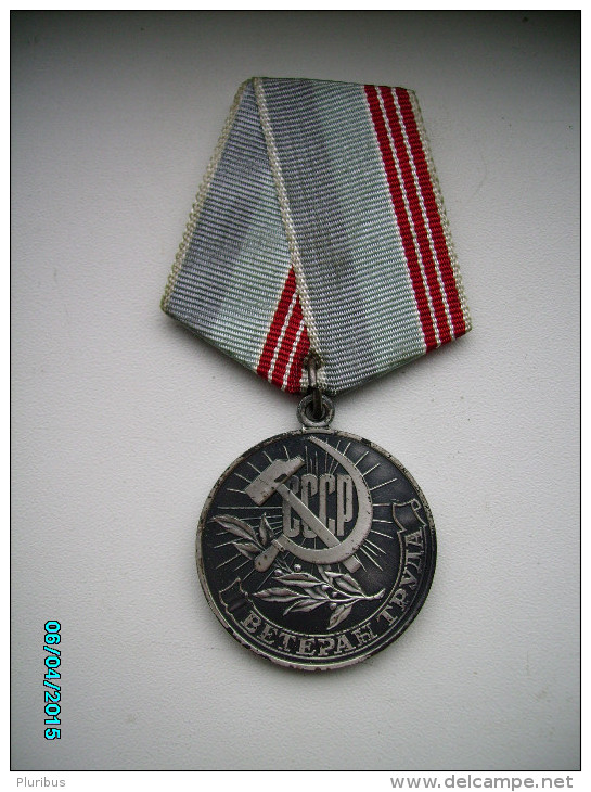 RUSSIA  USSR ,  MEDAL FOR LABOUR VETERANS  ,0 - Russia