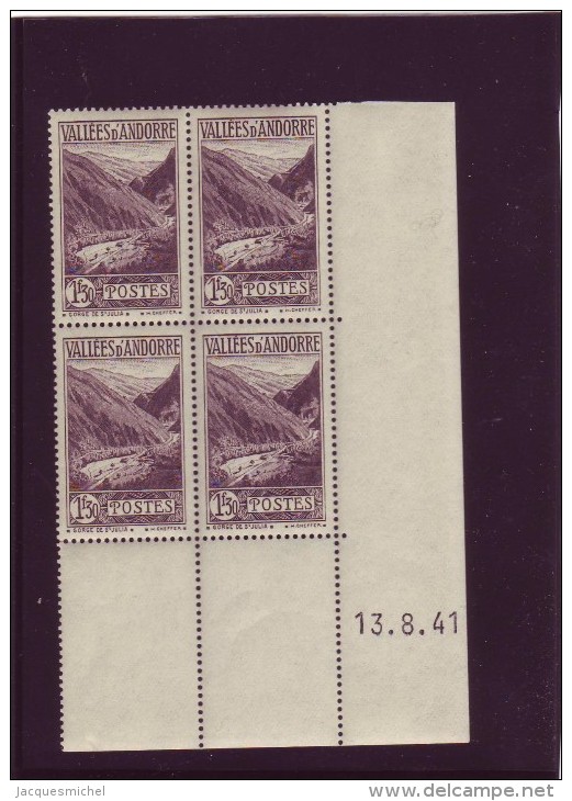 N° 78 - 1,30F Gorges De ST. JULIA - 13.08.1941 - - Nuevos