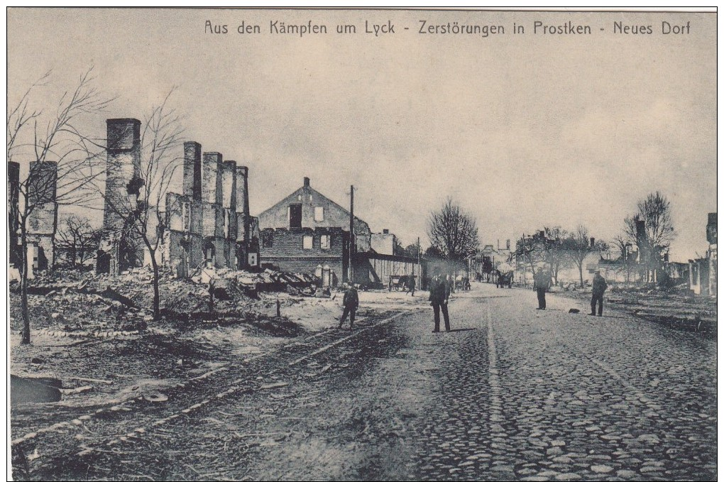 Lyck  Prostken, Alter Unbekannt, Maße 14 X 9 Cm - Guerre 1914-18