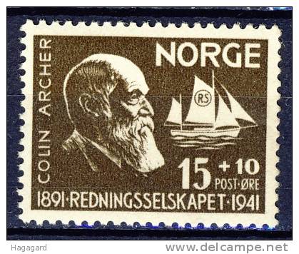 Norway 1941. Sea Rescue. Michel 233. MNH(**) - Neufs