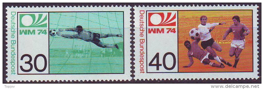 GERMANY - WM  GERMANY - FOOTBALL - **MNH - 1974 - 1974 – Germania Ovest