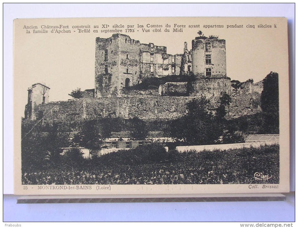 42 - MONTROND LES BAINS - ANCIEN CHATEAU FORT - VUE COTE DU MIDI - Andere & Zonder Classificatie