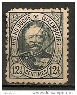 Timbres - Luxembourg - 1891 - Adolphe De´ Face - 12 1/2 Centimes - - 1891 Adolfo De Frente
