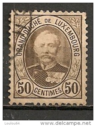 Timbres - Luxembourg - 1891 - Adolphe De´ Face - 50 Centimes - - 1891 Adolphe Frontansicht