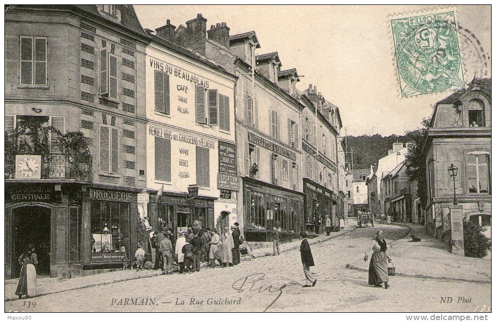 PARMAIN - Rue Guichard - - Parmain