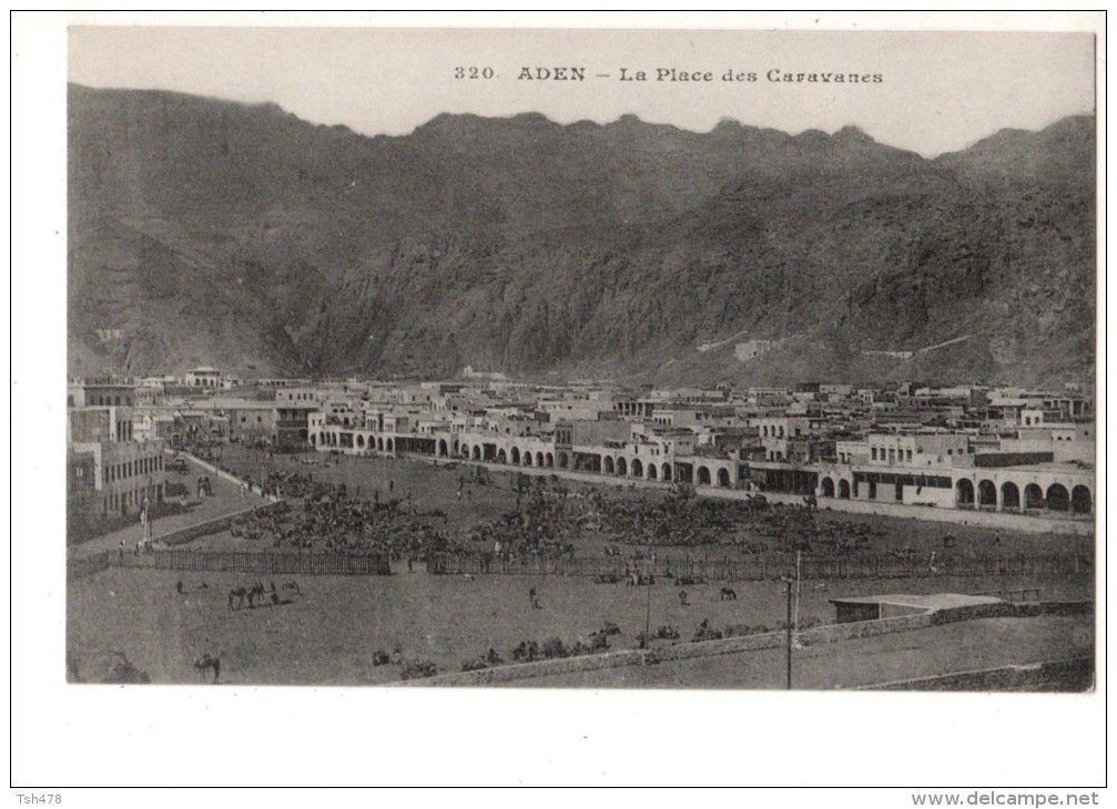 ASIE----YEMEN---ADEN---la Place Des Caravanes---voir 2 Scans - Yémen