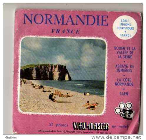 VIEW MASTER NORMANDIE (1421 A B C) - Stereoscopes - Side-by-side Viewers