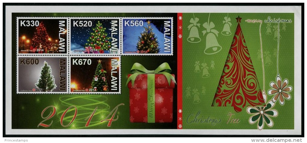 Malawi (2014) - Block -  /   Christmas - Noel - Navidad - Natale - Weihnachten - Noël