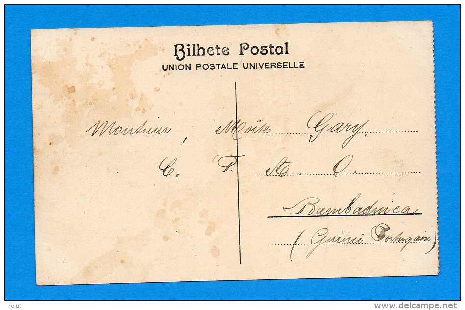 Cpa Guinée Bissau 1910 - Le Marché - Guinea-Bissau