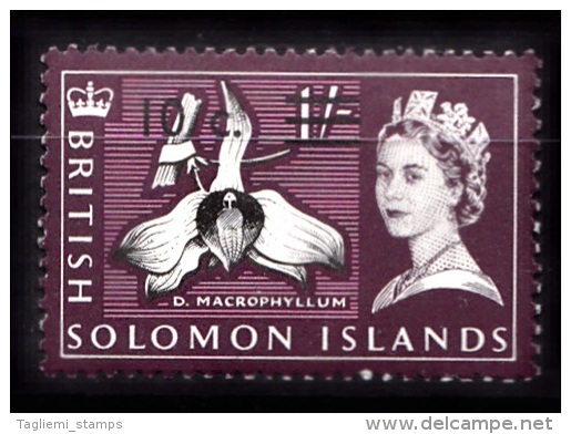 British Solomon Islands, 1966, SG 143B, MNH (Wmk Sideways) - Islas Salomón (...-1978)