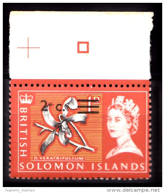 British Solomon Islands, 1966, SG 136B, MNH (Wmk Sideways) - Islas Salomón (...-1978)