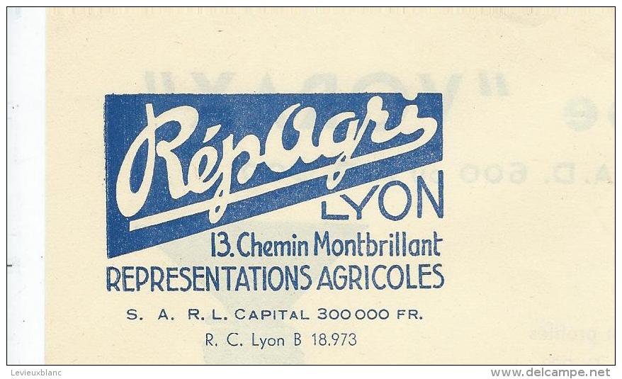 Rerpagri / Lyon/ /Représentations Agricoles/ Moulins Et Broyeurs VORAX/LYON  / 1949      FACT87 - Agriculture