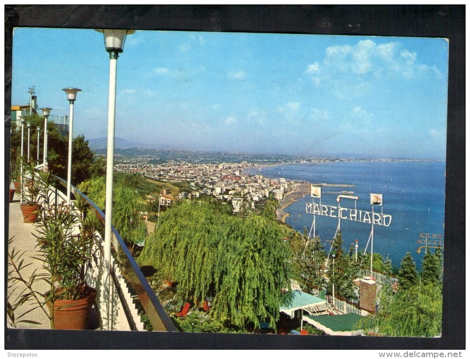 P1014 Riviera Adriatica - Panorama Con Insegna Ristorante MARECHIARO - SAR N. 122 - Autres & Non Classés