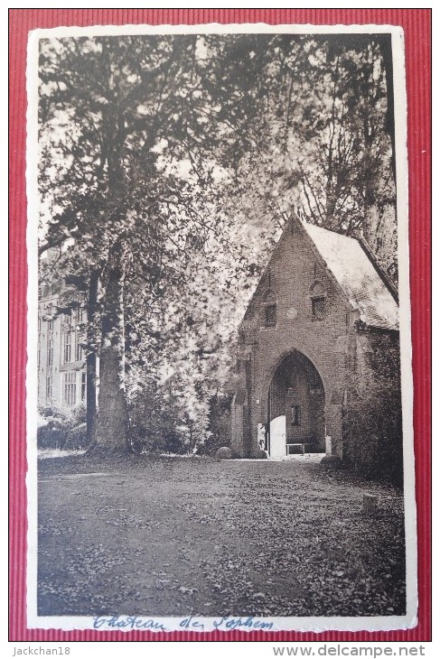 - CHÂTEAU DE LOPHEM - LE PORCHE D'ENTREE COTE NORD  - - Zedelgem