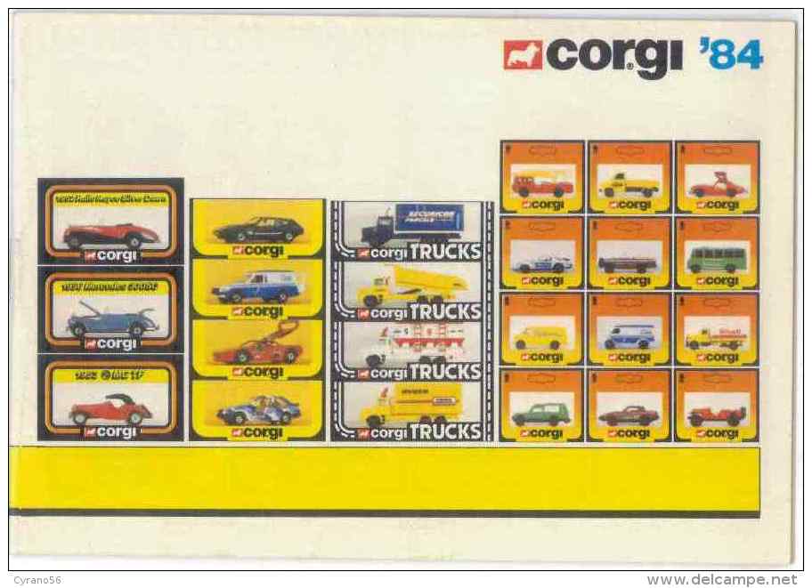 Catalogue CORGI 1984 Katalog - Catalogi