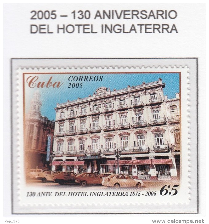 CUBA 2005 - HOTEL INGLATERRA - 1 SELLO - Ungebraucht