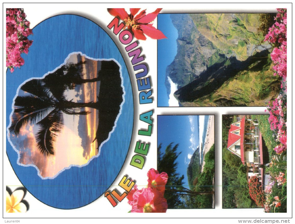 (123 DEL) France Island Of La Réunion - Mix Views - Autres & Non Classés