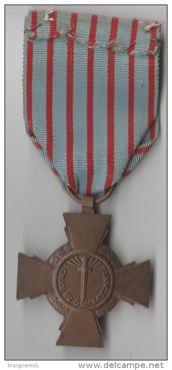 MEDAILLE CROIX DU COMBATTANT - France