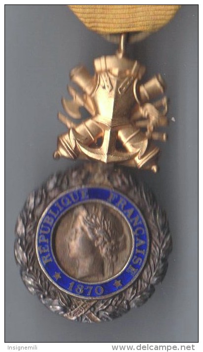 MEDAILLE MILITAIRE VALEUR ET DISCIPLINE 1870 - Before 1871