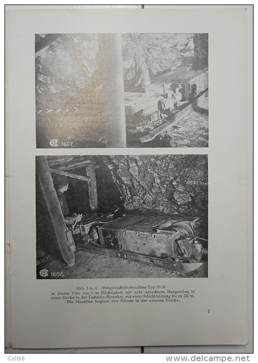 1926 catalogue Gebrüder Eickhoff Maschinenfabrik Machines exploitation Mines de charbon coal et timbres fiscaux Turquie