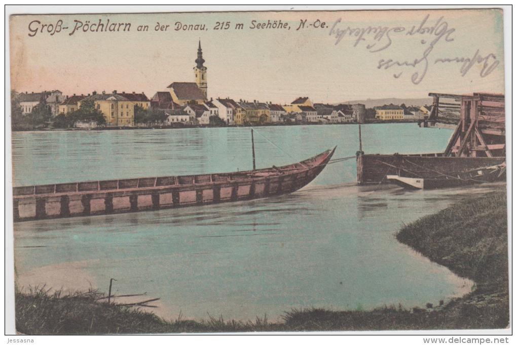 AK - Gross Pöchlarn  A.d. Donau  1918 - Pöchlarn