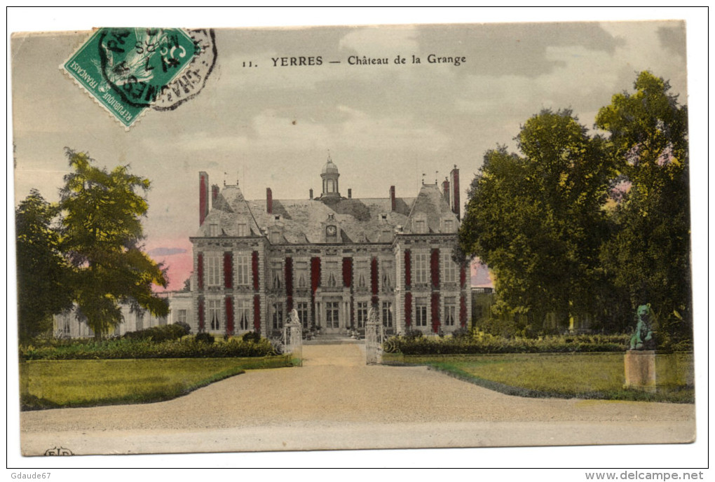 YERRES (91) - CHATEAU DE LA GRANGE - Yerres