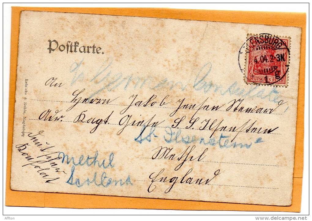 Jurgensby Flensburg 1904 Postcard - Flensburg