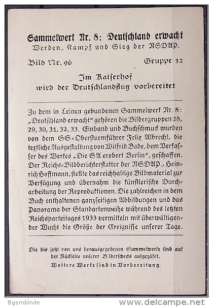 NSDAP-Sammelbild-Nr. 96 - History