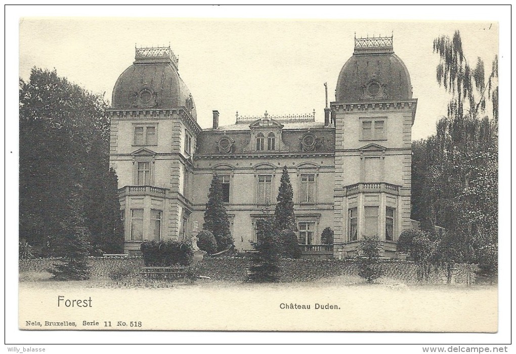 CPA - FOREST - VORST - Château Duden - Kasteel  // - Forest - Vorst