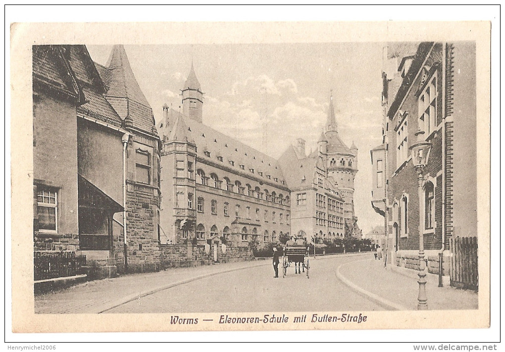 Allemagne - Germany - Worms - Eleonoren - Schule Mit Bulten Strasse - Worms