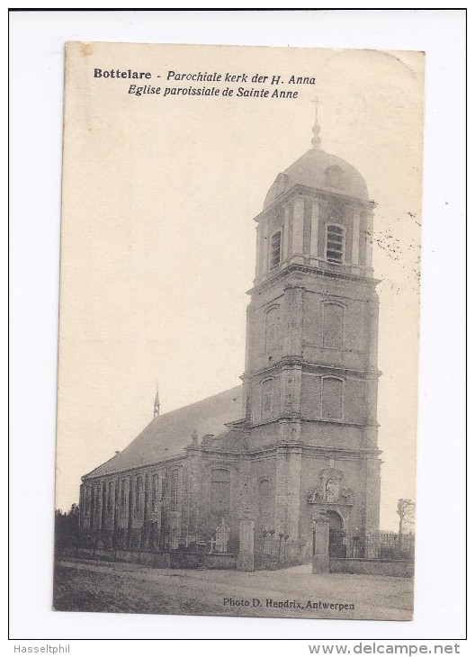 Bottelare -  Parochiale Kerk Der H. Anna  -  Eglise Paroissiale De Sainte Anne - Merelbeke