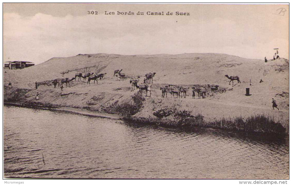 SUEZ - Les Bords Du Canal De Suez - Suez