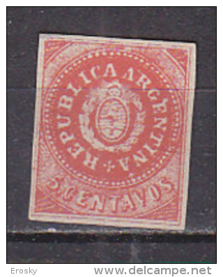 D0791 - ARGENTINA Yv N°5 (*) - Nuevos